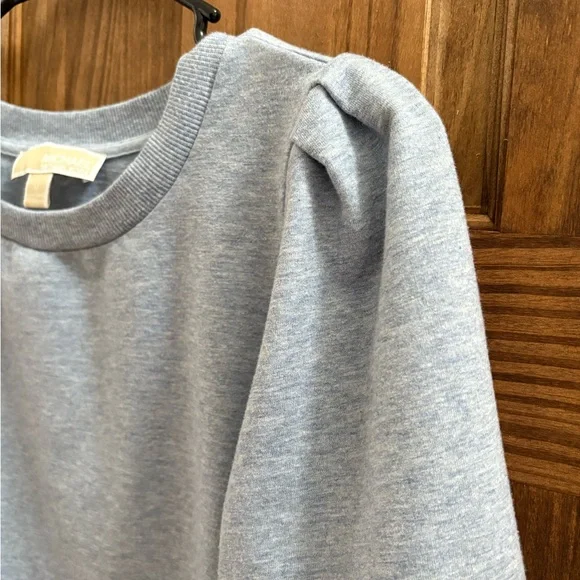 Michael Kors Light Blue Women's Crew Neck Sweater - Picture 3 of 4